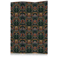 PARAVENT Beidseitig Bedruckter 3-tlg 135x172 cm Ornamente im Viktorianischen - Multicolor, Holz/Textil (135/172/3cm) - Muralo