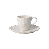 TASSE MIT UNTERTASSE Toy's Delight Royal Classic weiß 180 ml - Weiß, Keramik (18.5/9.7/18.5cm) - Villeroy & Boch