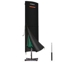SONNENSCHIRM Schutzhülle 250 cm x 64 cm wetterfest - Schwarz, Textil (64/64/250cm)