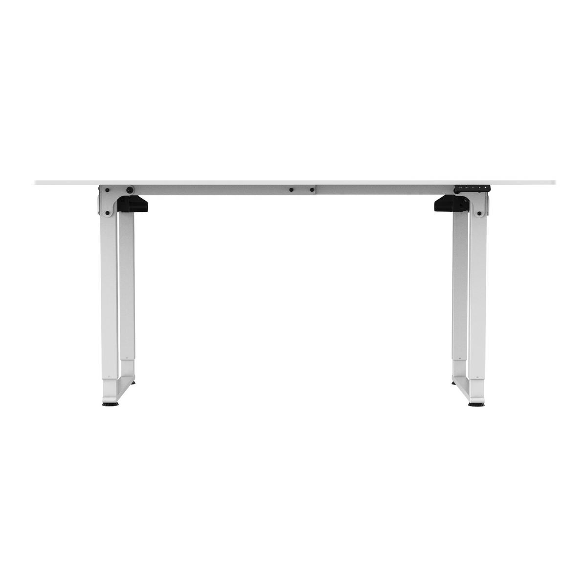 SCHREIBTISCH Kirkkonummi - Weiß, Holzwerkstoff/Metall (180/80/72cm) - pro.tec