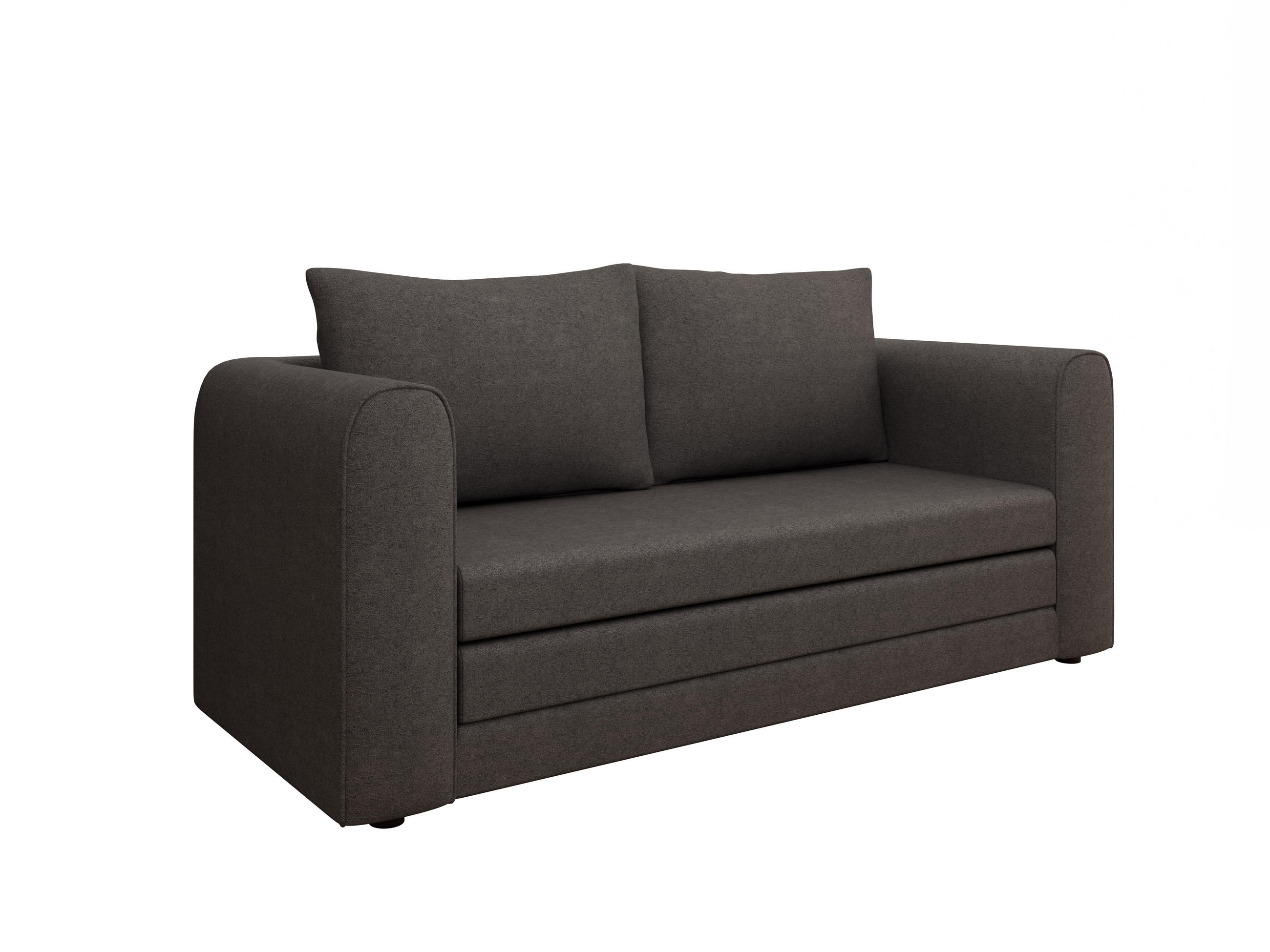 SCHLAFSOFA Arelis Schlafsofa mit Bettfunktion, dunkelgrau - Dunkelgrau, Holz (160/78/69cm) - Panda Möbel