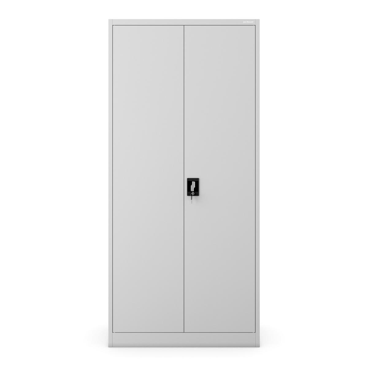 AKTENSCHRANK JAN H D600 - Grau, Metall (90/195/60cm) - Jan Nowak