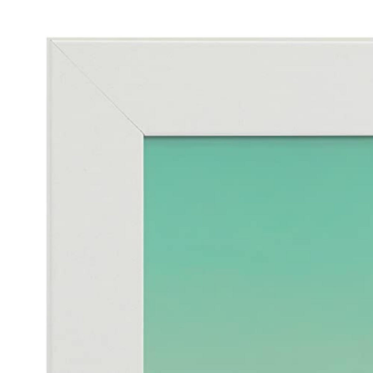 POSTER Set mit 4 Wolken Abstrakt Moderne Galaxien A3 Weißer Rahmen - Weiß, Papier (29.7/3cm) - Nacnic