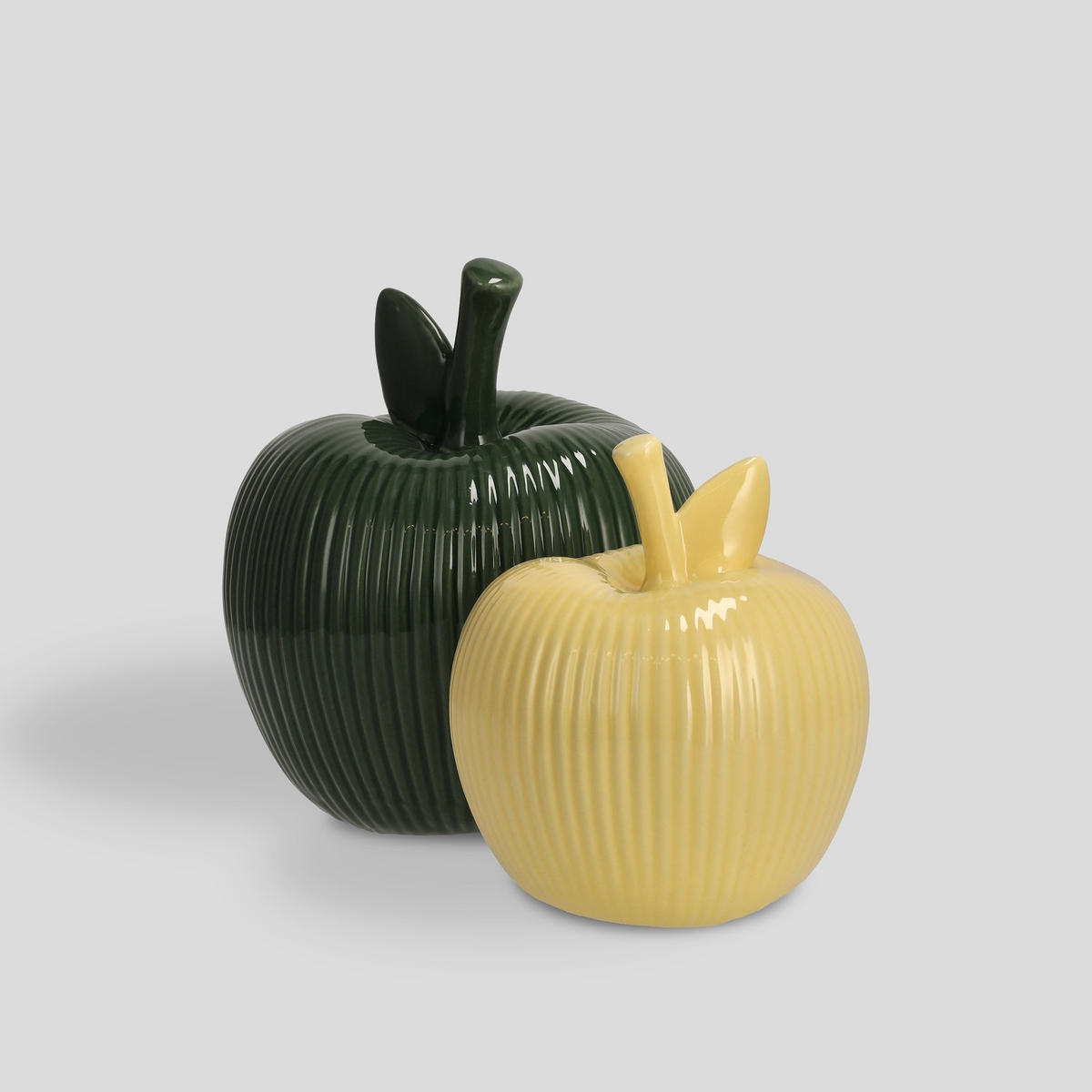DEKOFIGUR Applen - Grün, Keramik (14.5/17/14.5cm) - home&you