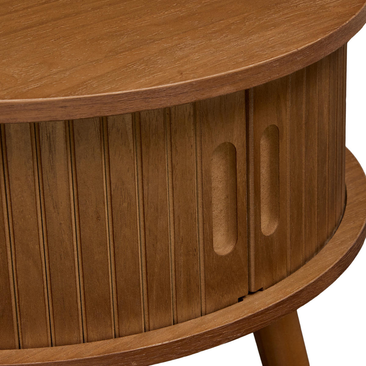 NACHTTISCH mit 2 Schubladen Nysos 40/40/54 cm - Braun, Holzwerkstoff (40/54/40cm) - Atmosphera Createur d´interieur