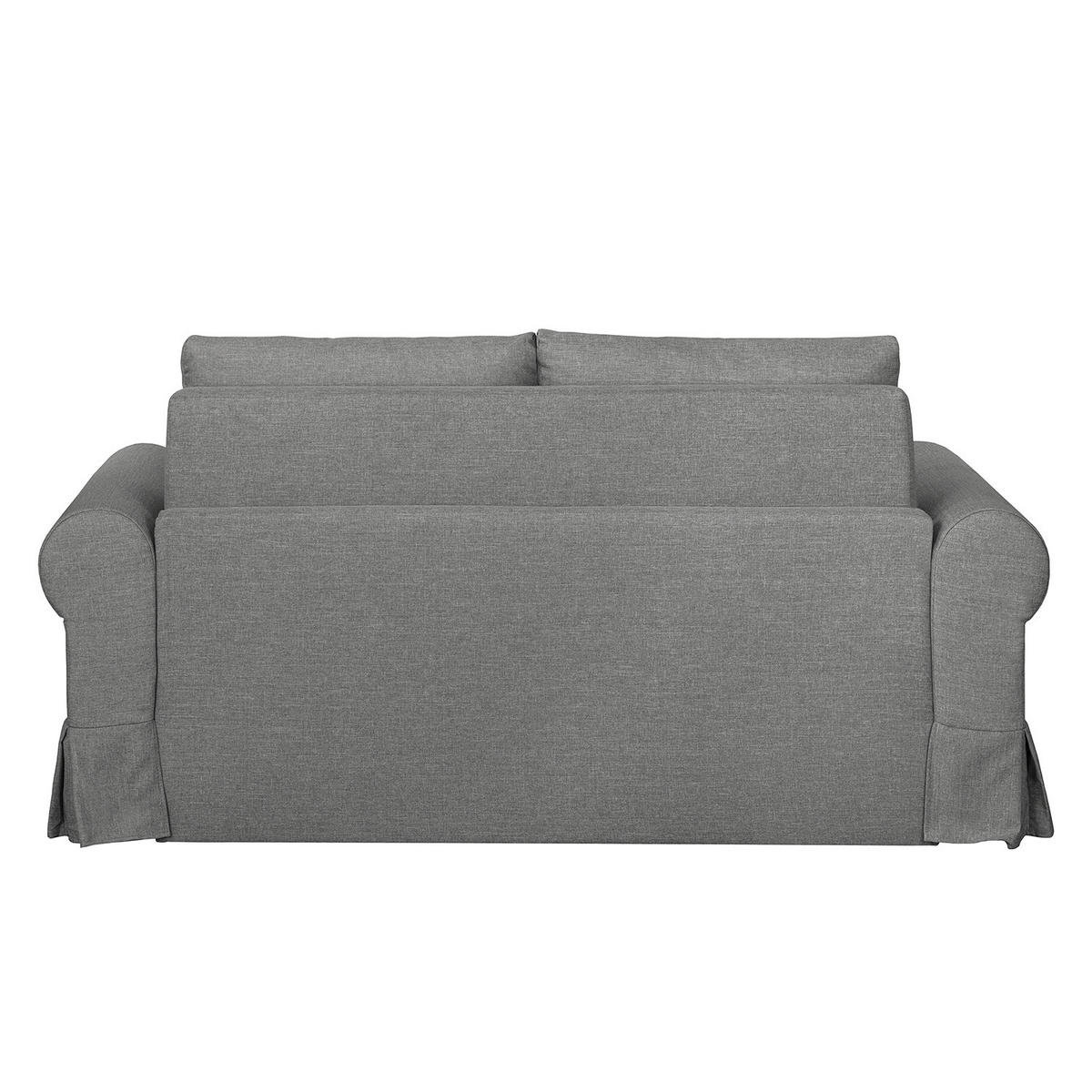 SCHLAFSOFA mit Husse - Grau, Textil (205/90/90cm) - home24