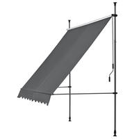 KLEMMMARKISE Stem - Dunkelgrau, Textil/Metall (250/309/120cm) - pro.tec
