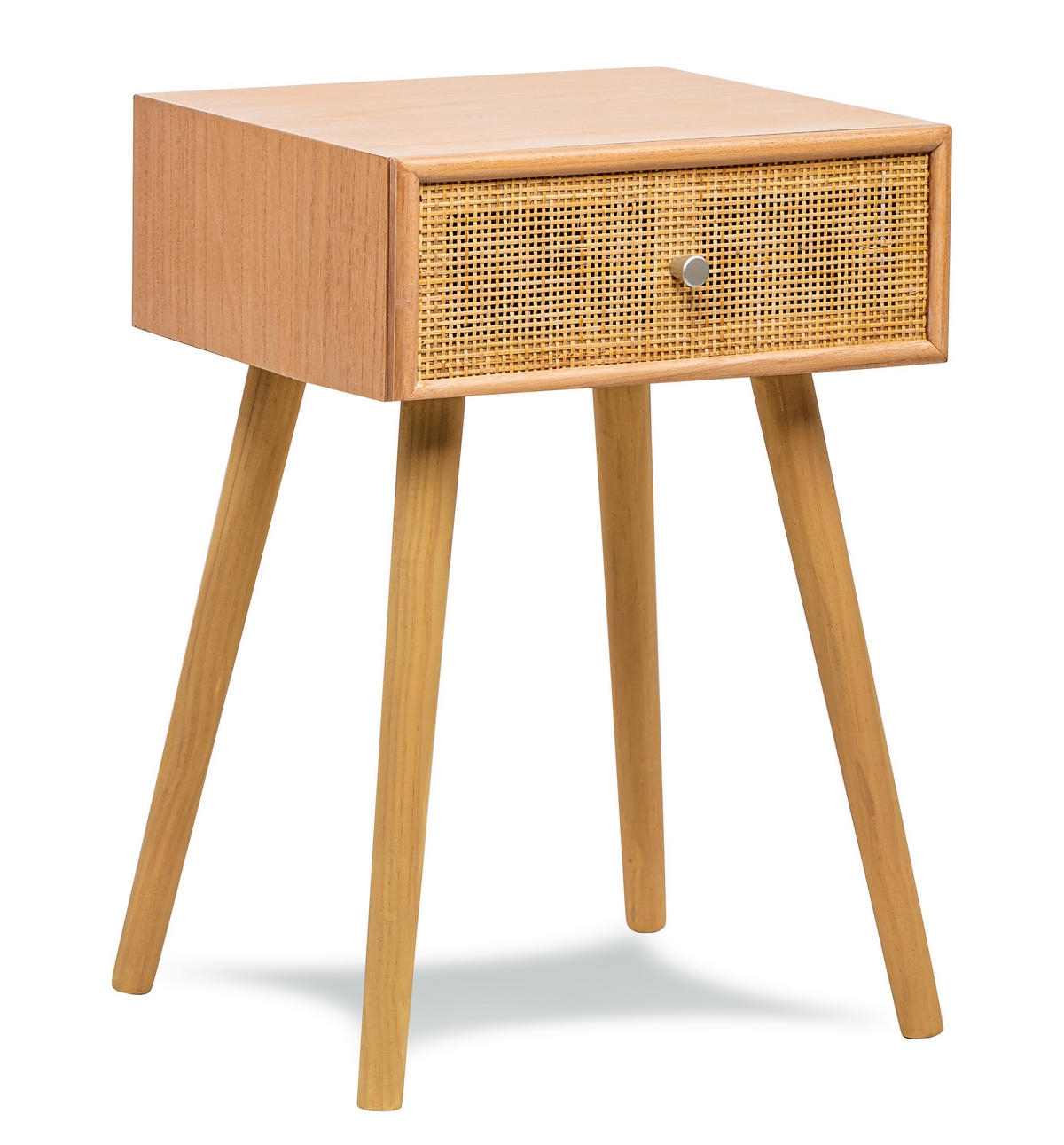 NACHTTISCH Rechteckig Braun 40 x 36 x 64 cm - Braun, Holz (40/64/36cm) - Nordlys