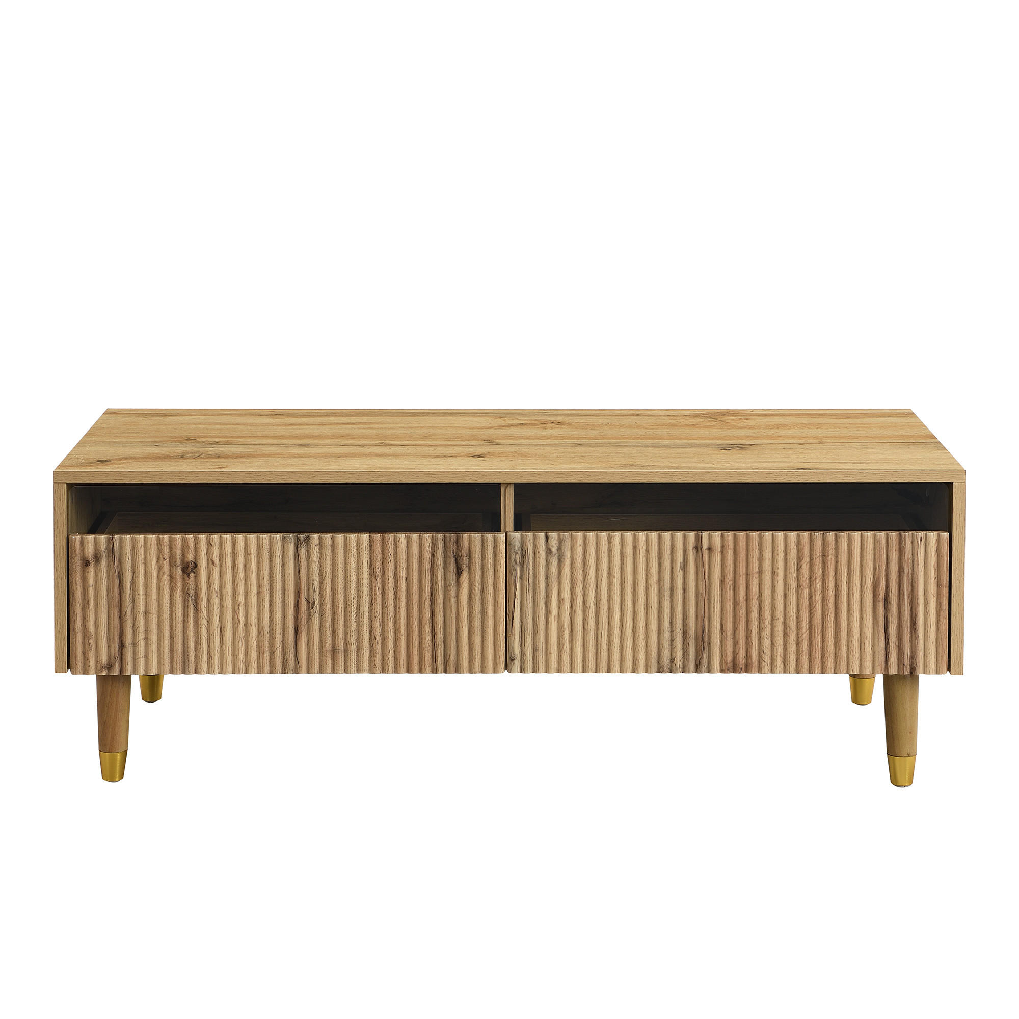 Pangivo Couchtisch Natur 110x40x50 cm