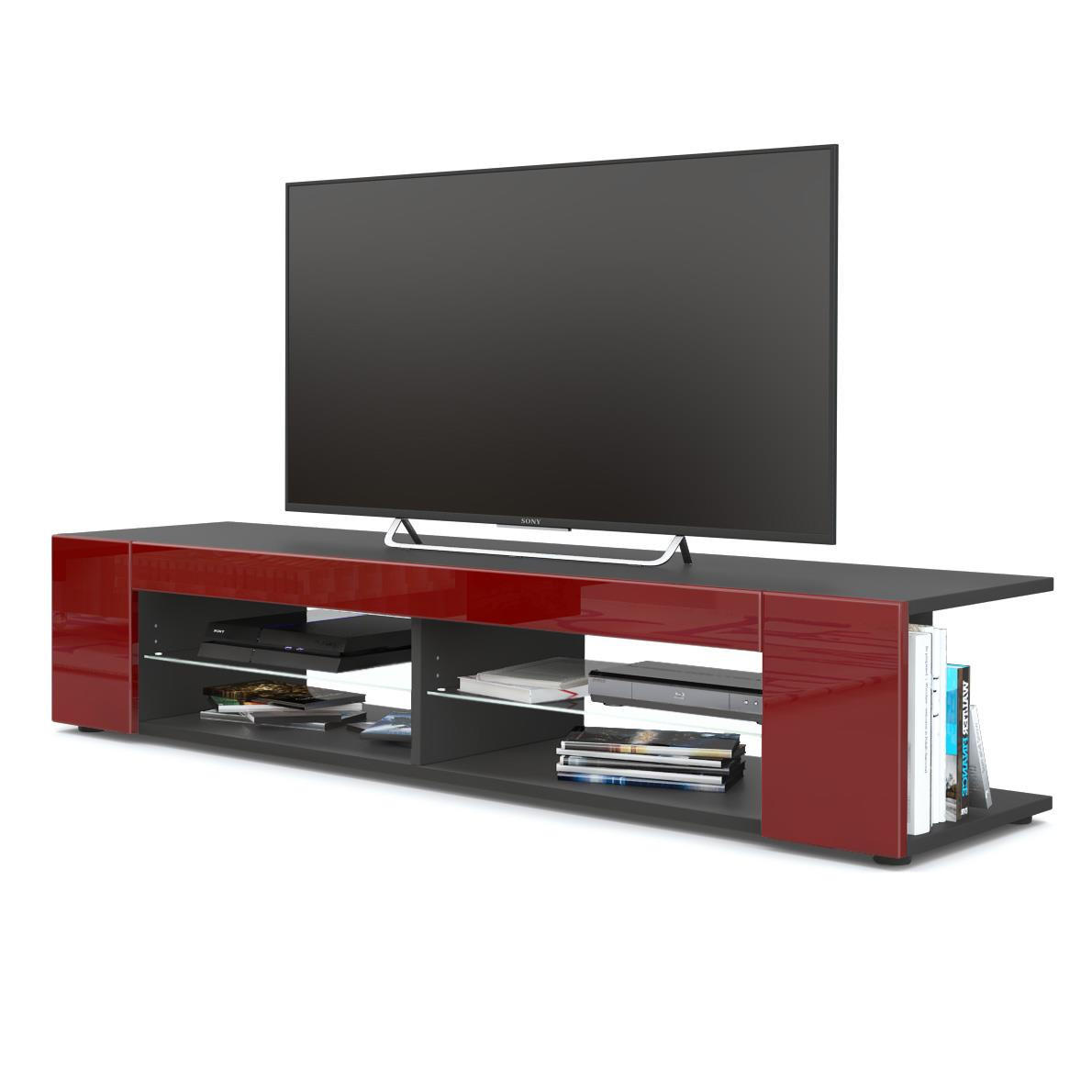 Vladon Lowboard Bordeaux 134.5x30.5x38.5 cm