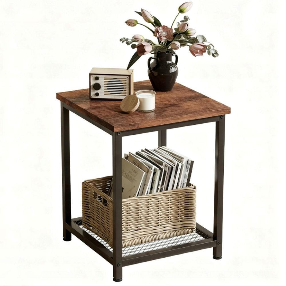 COUCHTISCH, braun 45/55/45 cm - Braun, Holzwerkstoff (50/61/7cm)