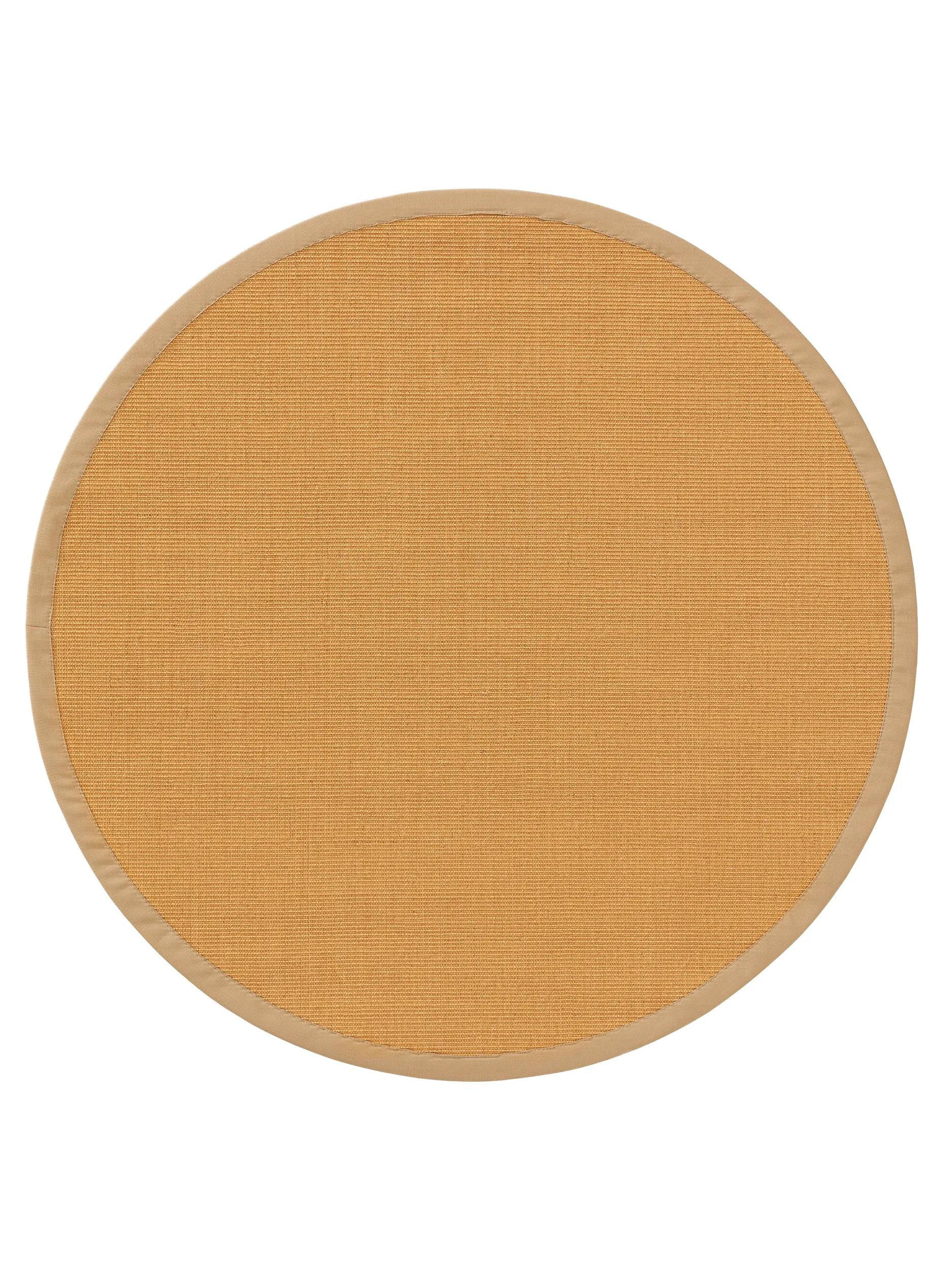 SISALTEPPICH Sana Beige ø 200 cm rund - Beige, Textil (200/200cm) - benuta Nest