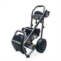 BENZIN-HOCHDRUCKREINIGER HYW3400P (5 PS, 234bar, 540 l/h, 4-Takt, 10m Schlauch) - Schwarz, Metall (54/98/68.5cm) - HYUNDAI