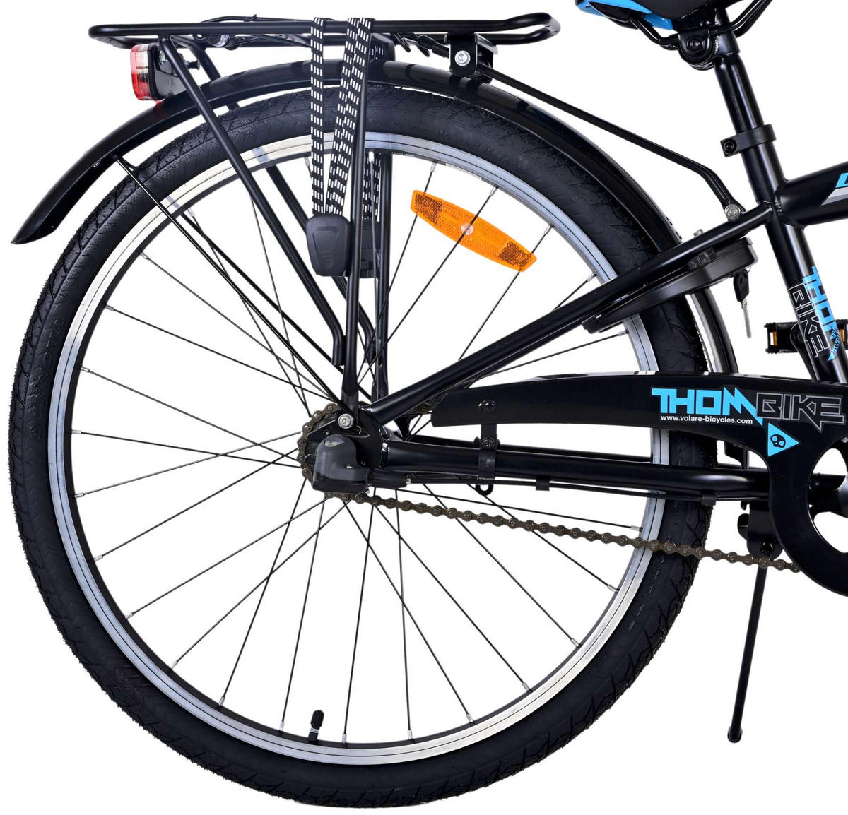 KINDERFAHRRAD Thornbike - Jungen - 24 Zoll - Rücktritt + Handbremse - 3 Gänge - Blau - Blau, Metall (61cm) - TPFSports