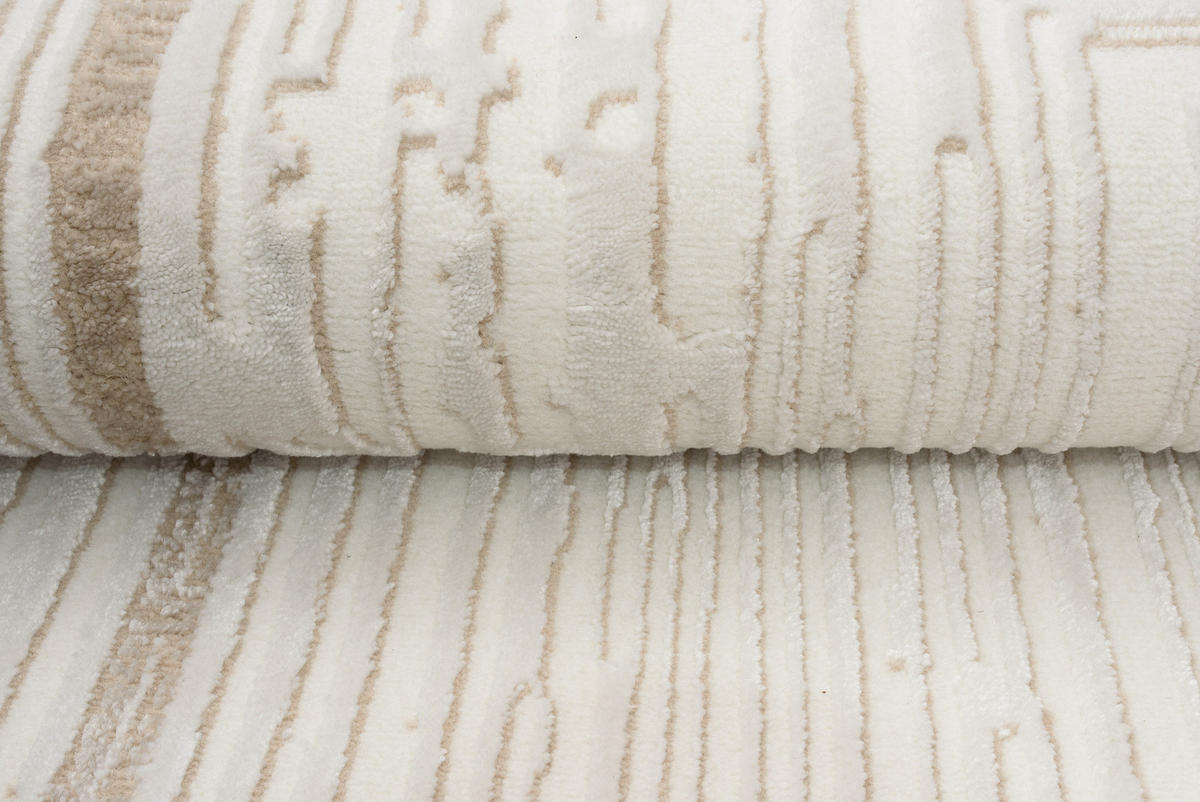 TEPPICH HERA Weiß 80/150 cm - Weiß, Textil (80/150cm) - Tapiso