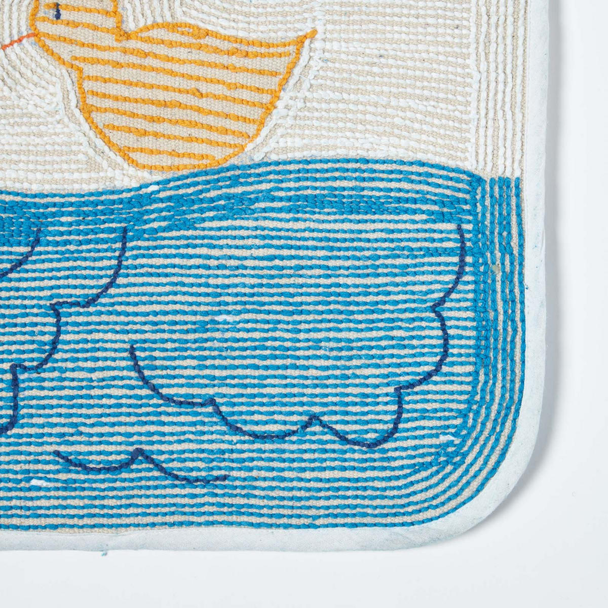 BADLÄUFER Ententeich 50/125 cm, Baumwolle - Multicolor, Textil (50/125cm) - Homescapes