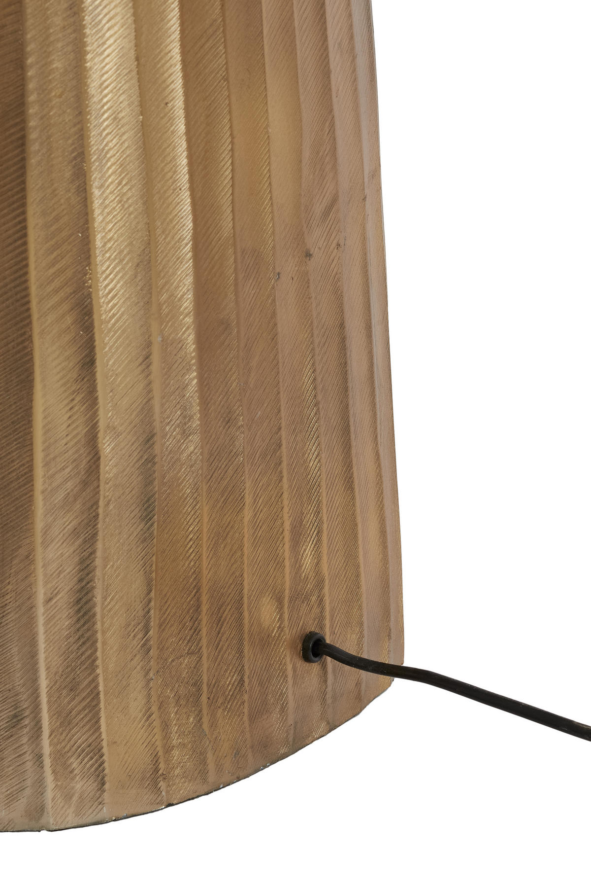 STEHLAMPE Mijas Bronze 27.5/14/144 cm - Messingfarben, Metall (27.5/14/144cm) - Light & Living