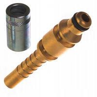 ADAPTER DN6 Set - Hülse, Schnellkupplungsstecker, Crimphülse für Schlauch 6 mm - Multicolor, Kunststoff/Metall (10/10/10cm)