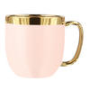 BECHER Sinnes rosa 0,28 l - Rot, Keramik (0.28L) - Homla