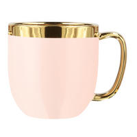 BECHER Sinnes rosa 0,28 l - Rot, Keramik (0.28L) - Homla