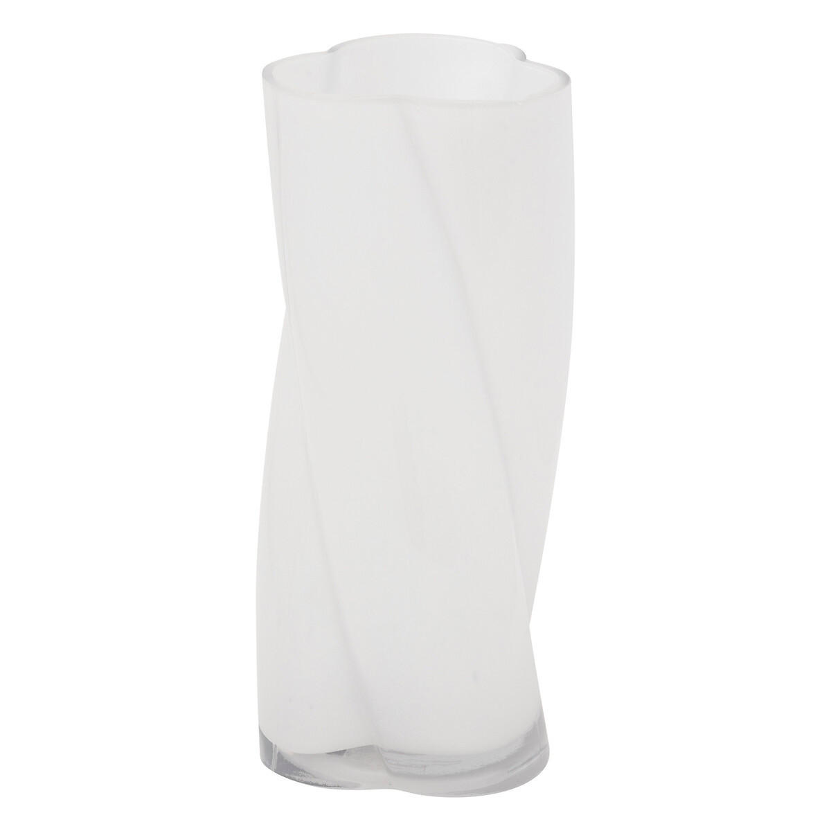 GLASVASE Wild Romance 10,5/10,5/25,5 cm - Weiß, Glas (10.5/25.5cm) - Atmosphera Createur d´interieur
