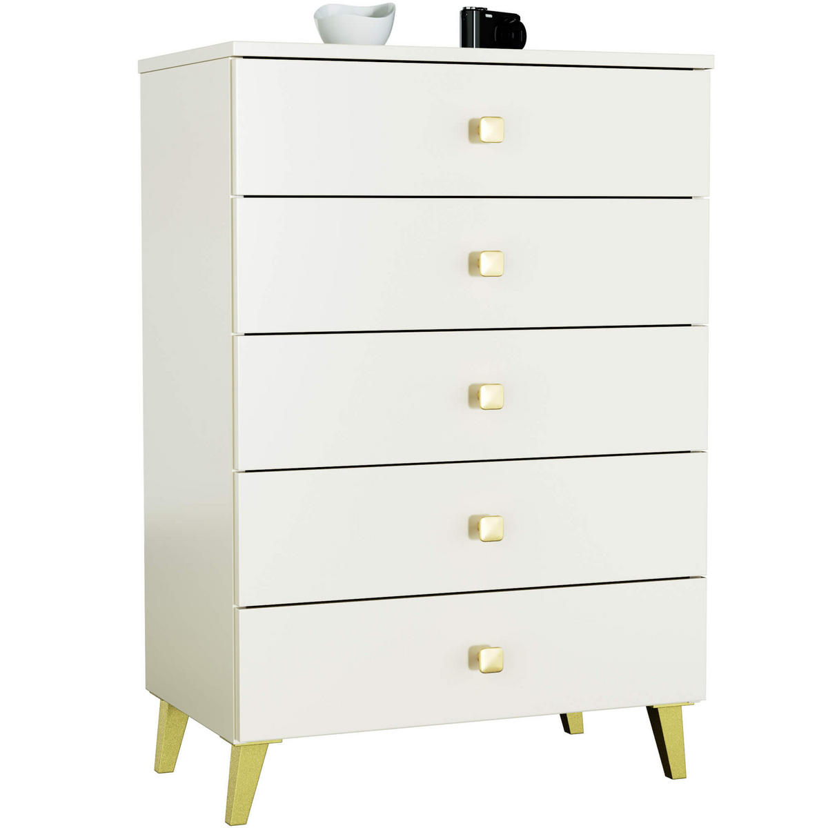 KOMMODE Kaschmir 89/60/37 - Kaschmir, Holzwerkstoff (60/89/37cm) - RAUMHIRSCH FURNITURE