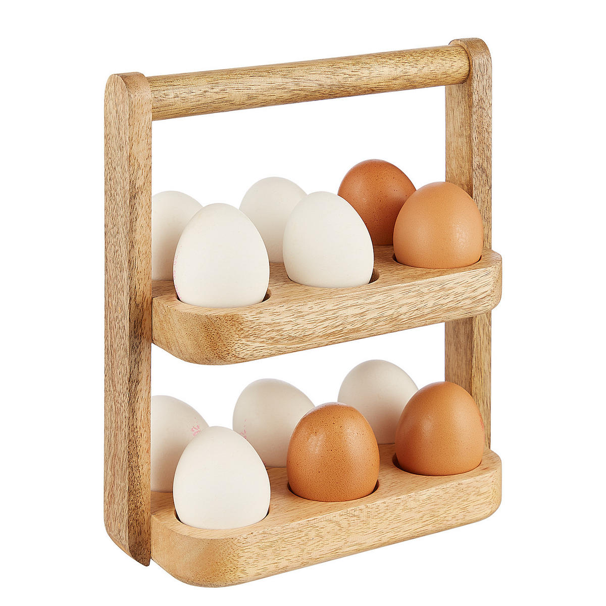EIER-ETAGERE Mango Days - Braun, Holz (11/23cm) - Butlers