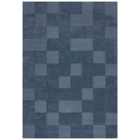 WOLLTEPPICH Schachbrett Muster, Karos, Wohnzimmer schmutzabweisend Blau Rechteckig 160x230 - Blau, Textil (160/230cm) - KADIMA DESIGN