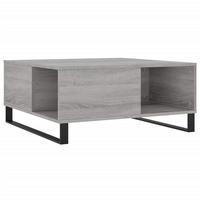 COUCHTISCH Grau Sonoma 80x80x36,5 cm Holzwerkstoff - Grau, Holzwerkstoff (80/80/36.5cm) - furnicato