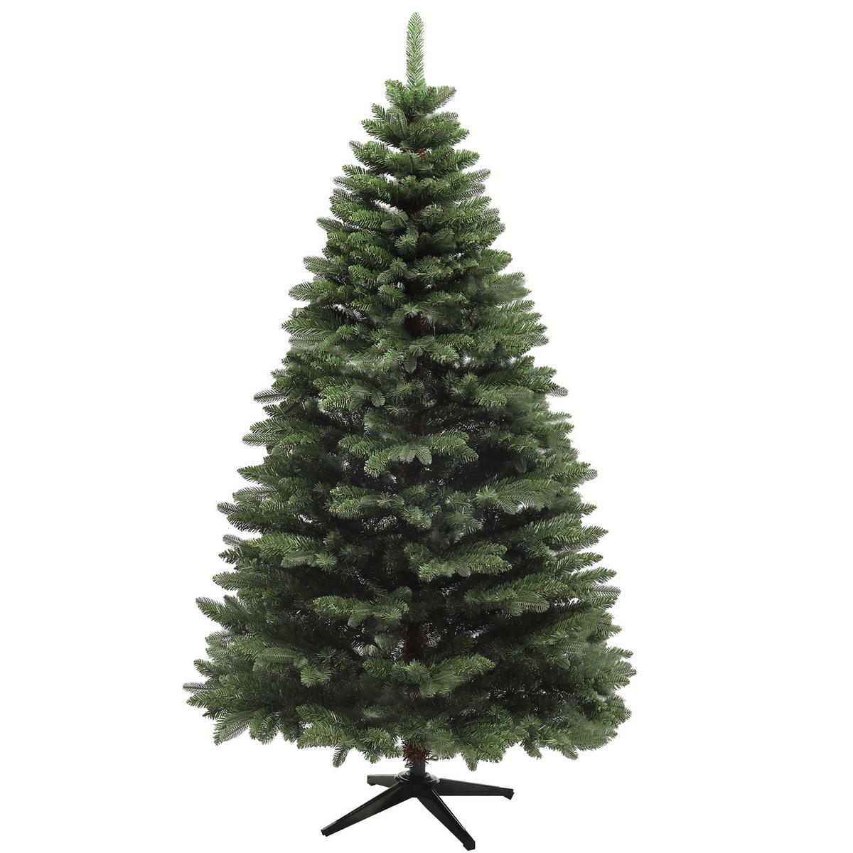 WEIHNACHTSBAUM DE-41540 180 cm, flammhemmend, Metallbasis Grün - Grün, Kunststoff (180cm) - ComfortXL