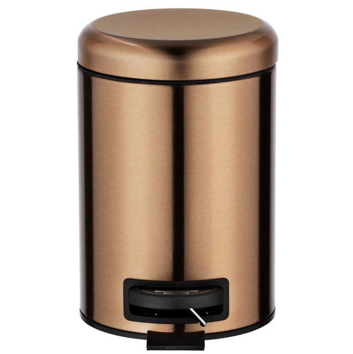 KOSMETIKEIMER kupferfarben Leman 3 l 22,5/17/25 cm - Kupferfarben, Metall (17/25/22.5cm) - Wenko