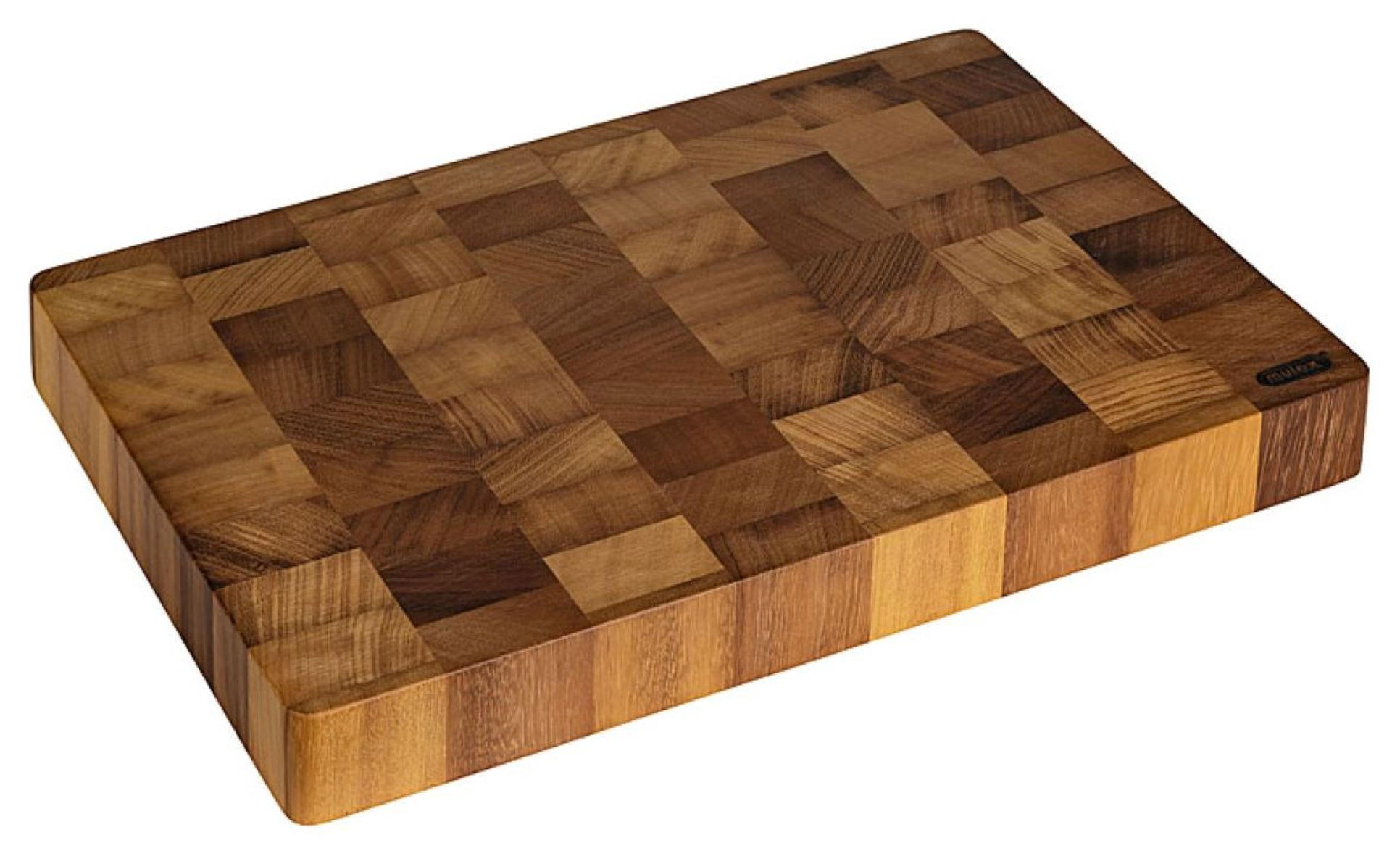SCHNEIDE-UND SERVIERBRETT Butcher - Braun, Holz (27/40cm) - Mulex
