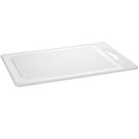 SCHNEIDEBRETT Basic Weiß 39.5/27/1 cm Kunstoff - Weiß, Kunststoff (27/39.5cm) - Mondex