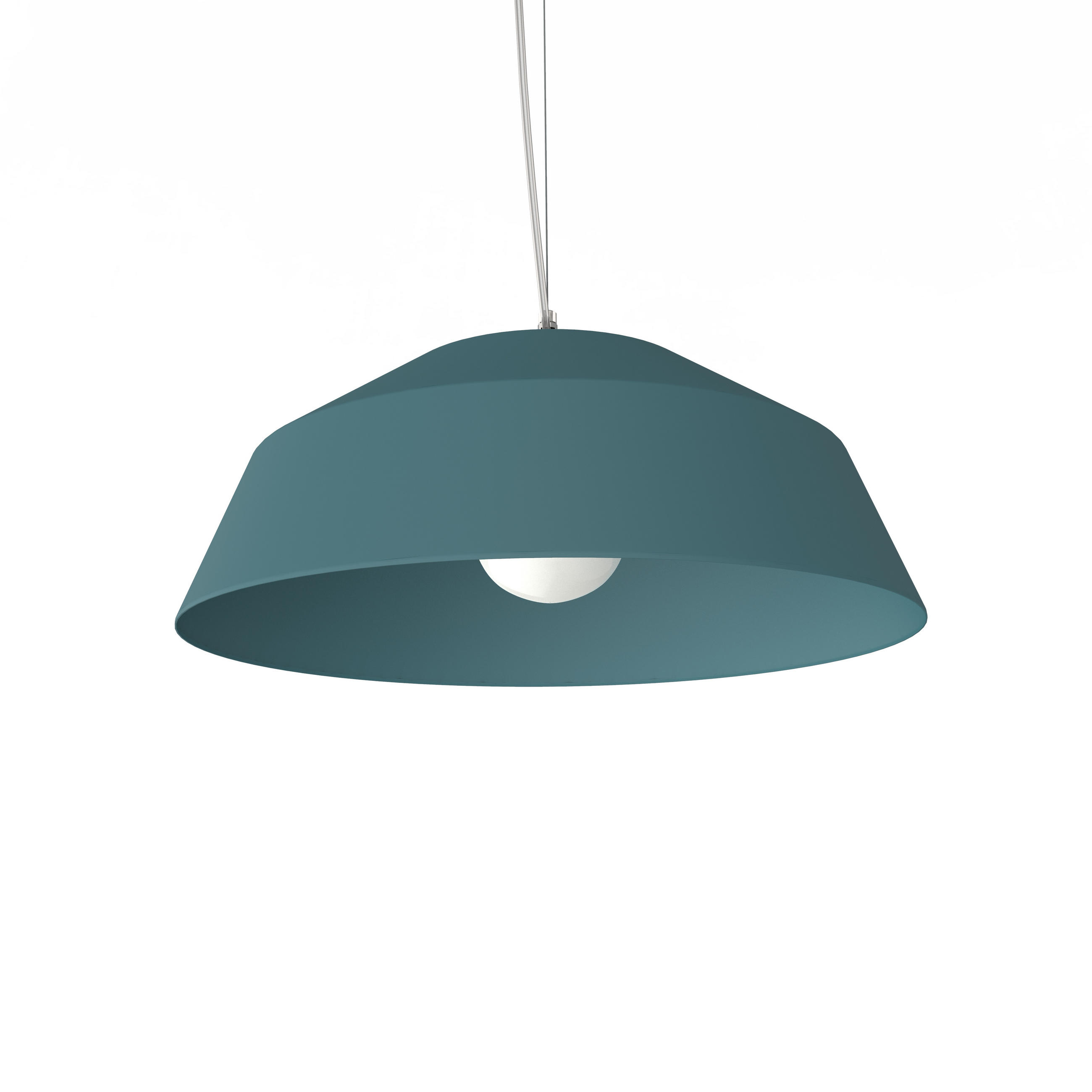 HÄNGELEUCHTE Tokyo - Blau, Metall (50/50/30cm) - Lumicom
