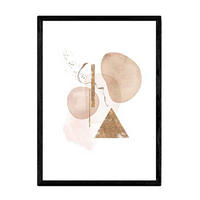 POSTER Abstrakte Kunst A3 Rahmenlos - Klar, Papier (29.7/5/42cm) - Nacnic