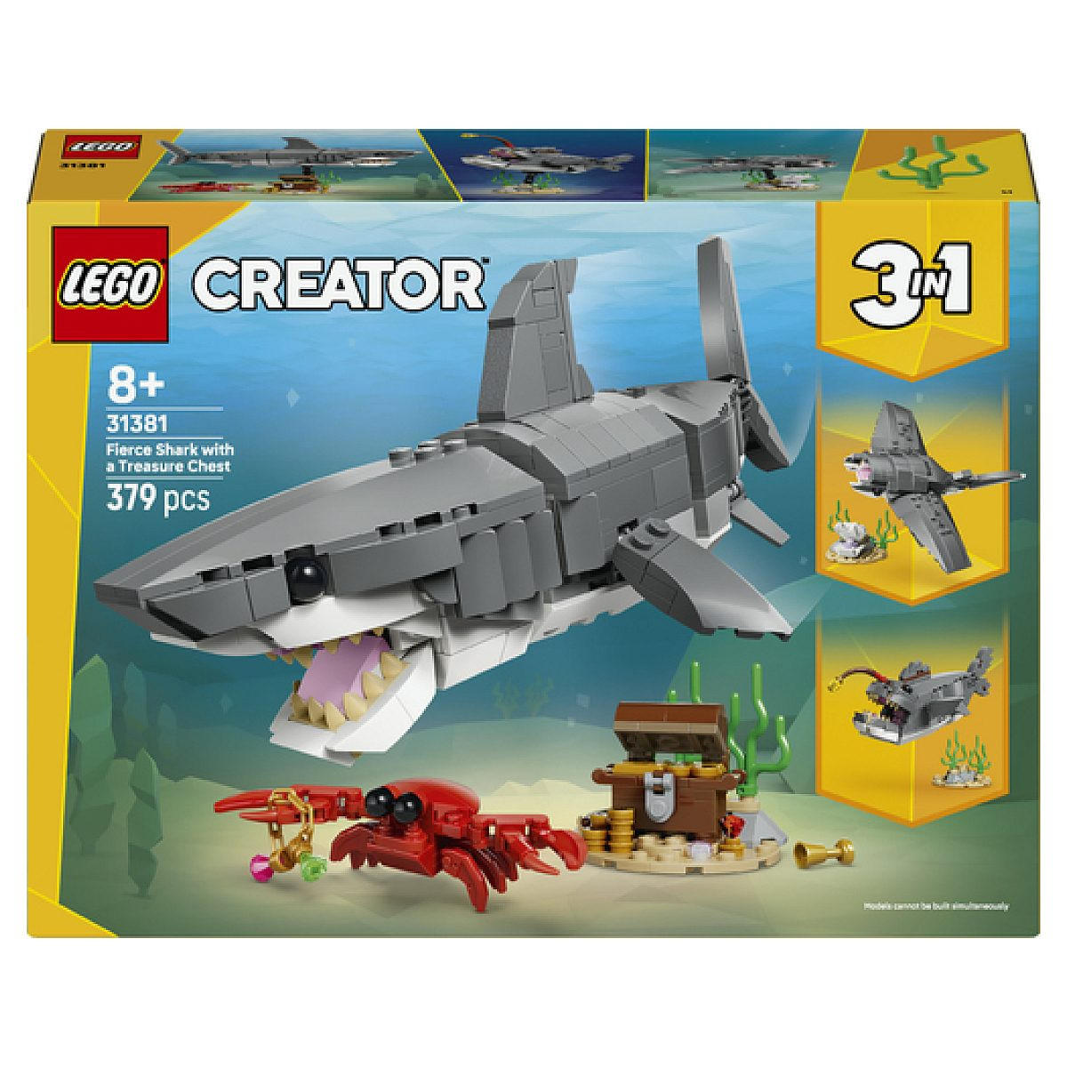Lego Klemmbausteine Gelb 19.1x6.1x26.2 cm