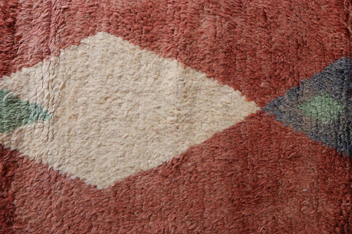 BERBERTEPPICH aus reiner Wolle 82x 489 cm - Braun, Naturmaterialien (82/489cm) - AFK Living