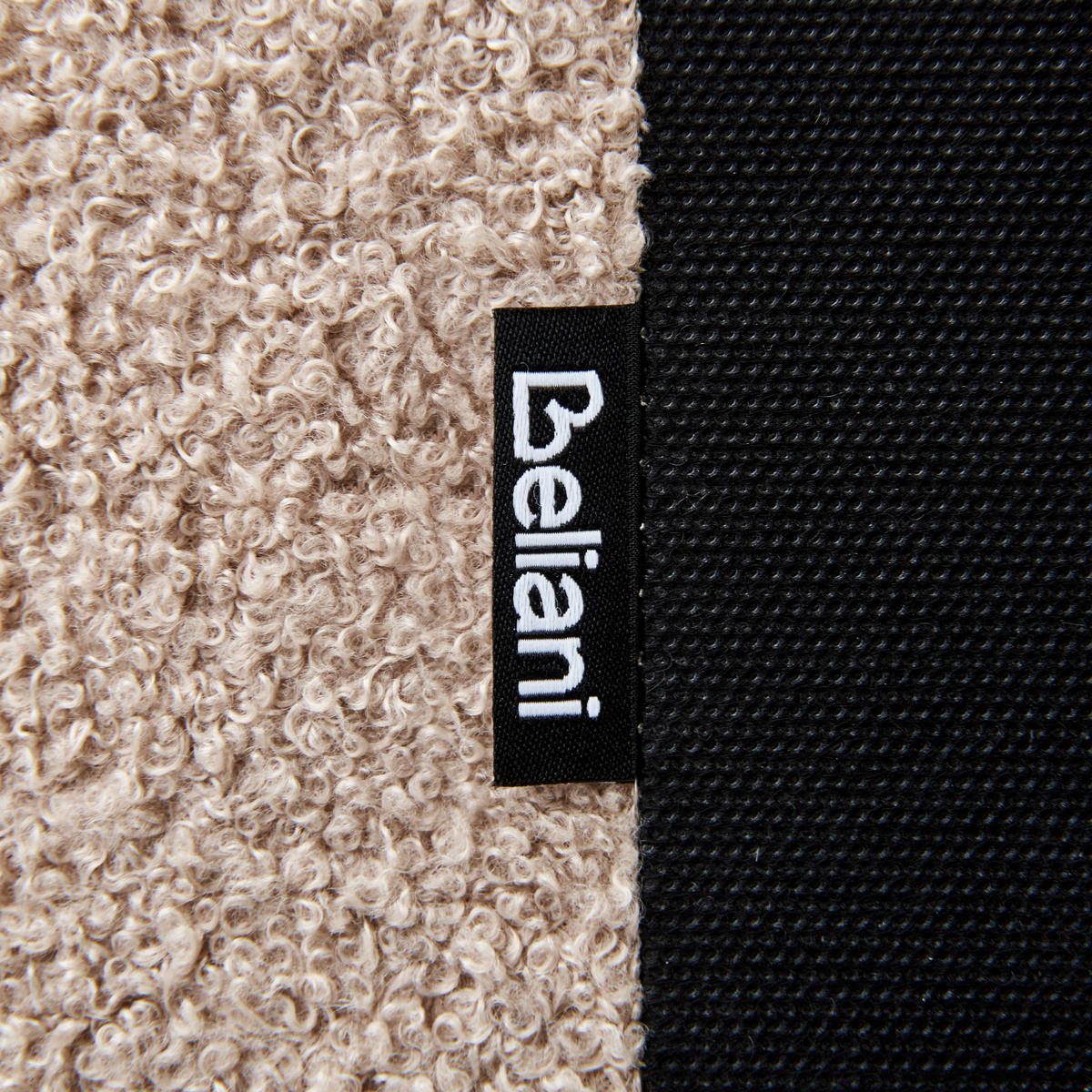 BETT mit Lattenrost 180/200 cm Taupe Lavaur - Taupe, Textil (180/200cm) - Beliani