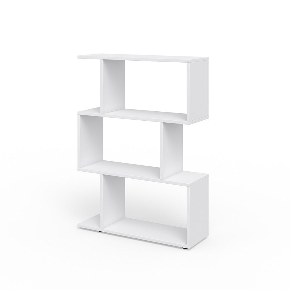 RAUMTEILER Levio Weiß 70 x 97.4 cm - Weiß, Holzwerkstoff (70/97.4/23.8cm) - Vicco