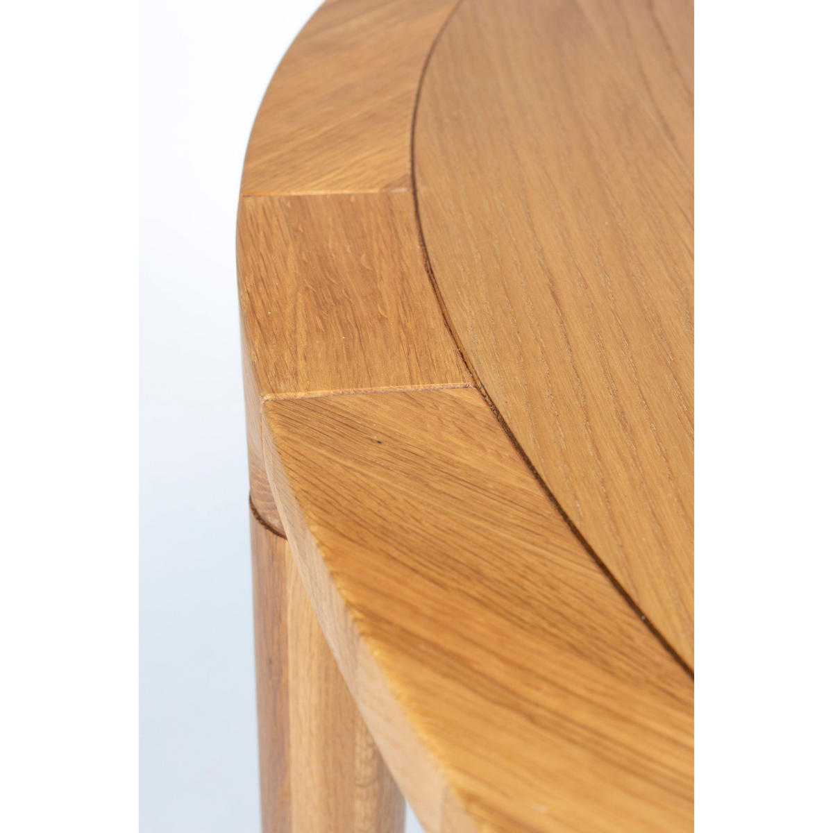 ESSTISCH Storm Rund 128 cm Natural - Naturfarben, Holz (128/128/75cm) - Zuiver