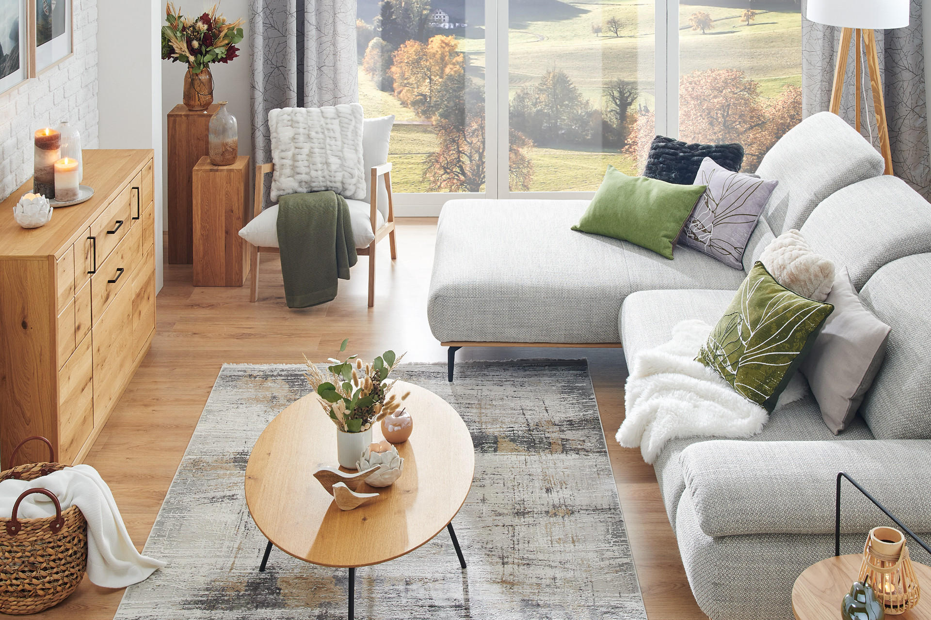 Wohnzimmer im Landhausstil