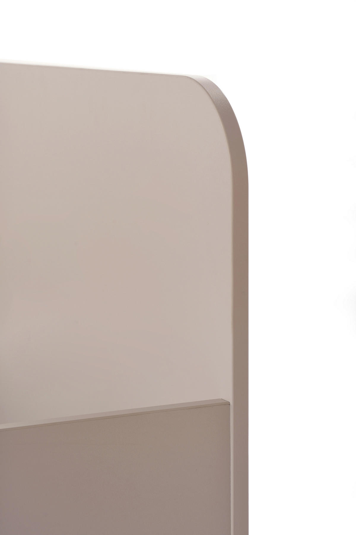 BODENBETT Essentials 90x200cm Cashmere - Hellbraun, Holzwerkstoff (90/200cm) - arthur berndt
