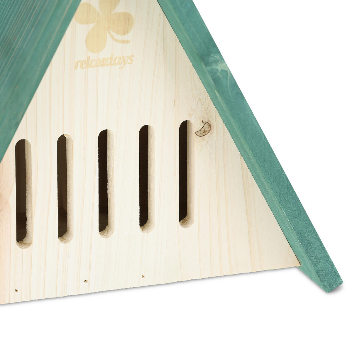 SCHMETTERLINGSHAUS - Multicolor, Holz (27.5/26/16cm) - Relaxdays