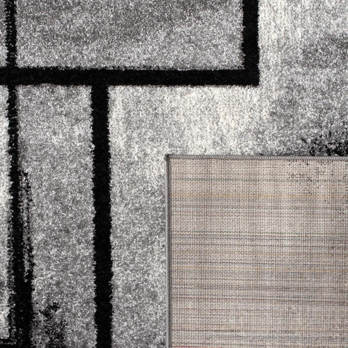 KURZFLORTEPPICH 200/290 cm Mondial 107 - Grau, Kunststoff (200/290cm) - Paco Home