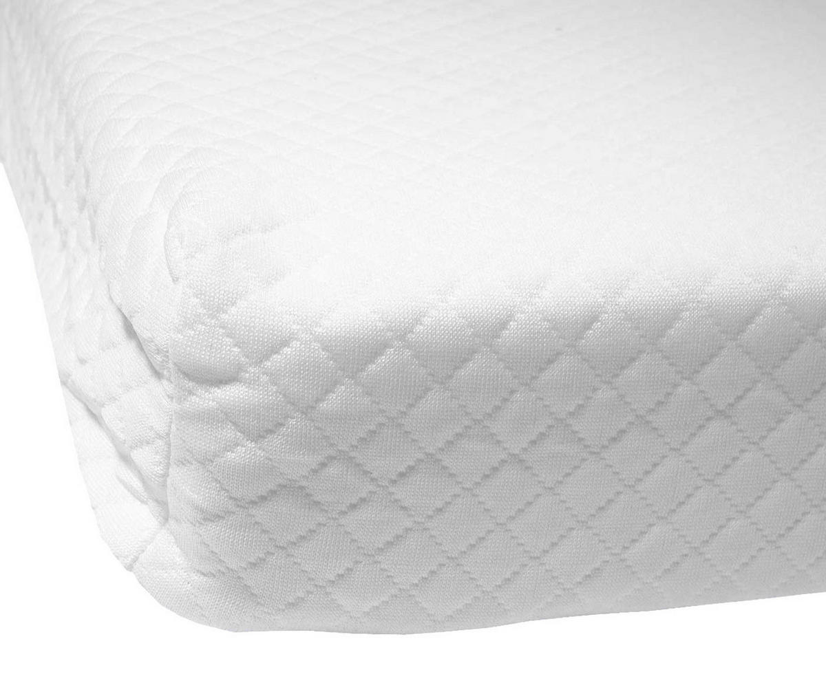 MEMORYFOAM-MATRATZENTOPPER 10CM Weiß - Weiß, Textil (200/180/10cm) - MCW