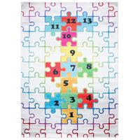 TEPPICH EMMA Grau 160/230 cm - Grau, Kunststoff (160/230cm) - Tapiso