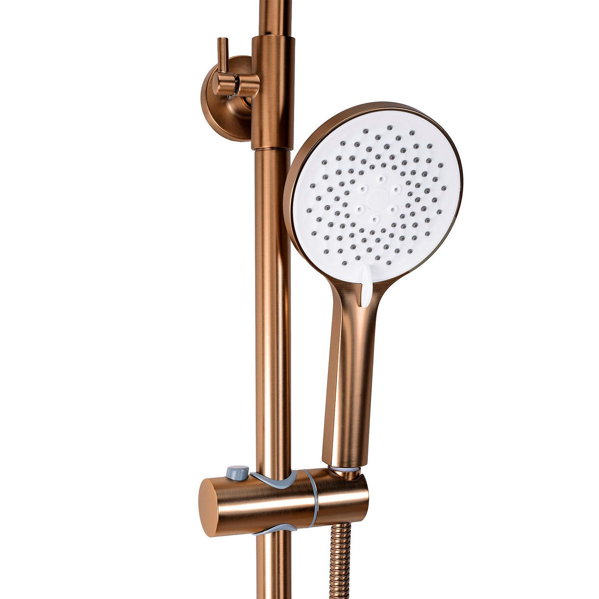 DUSCHGARNITUR Rea Drop Brush Copper - Kupferfarben, Metall (15/145/13cm) - REA