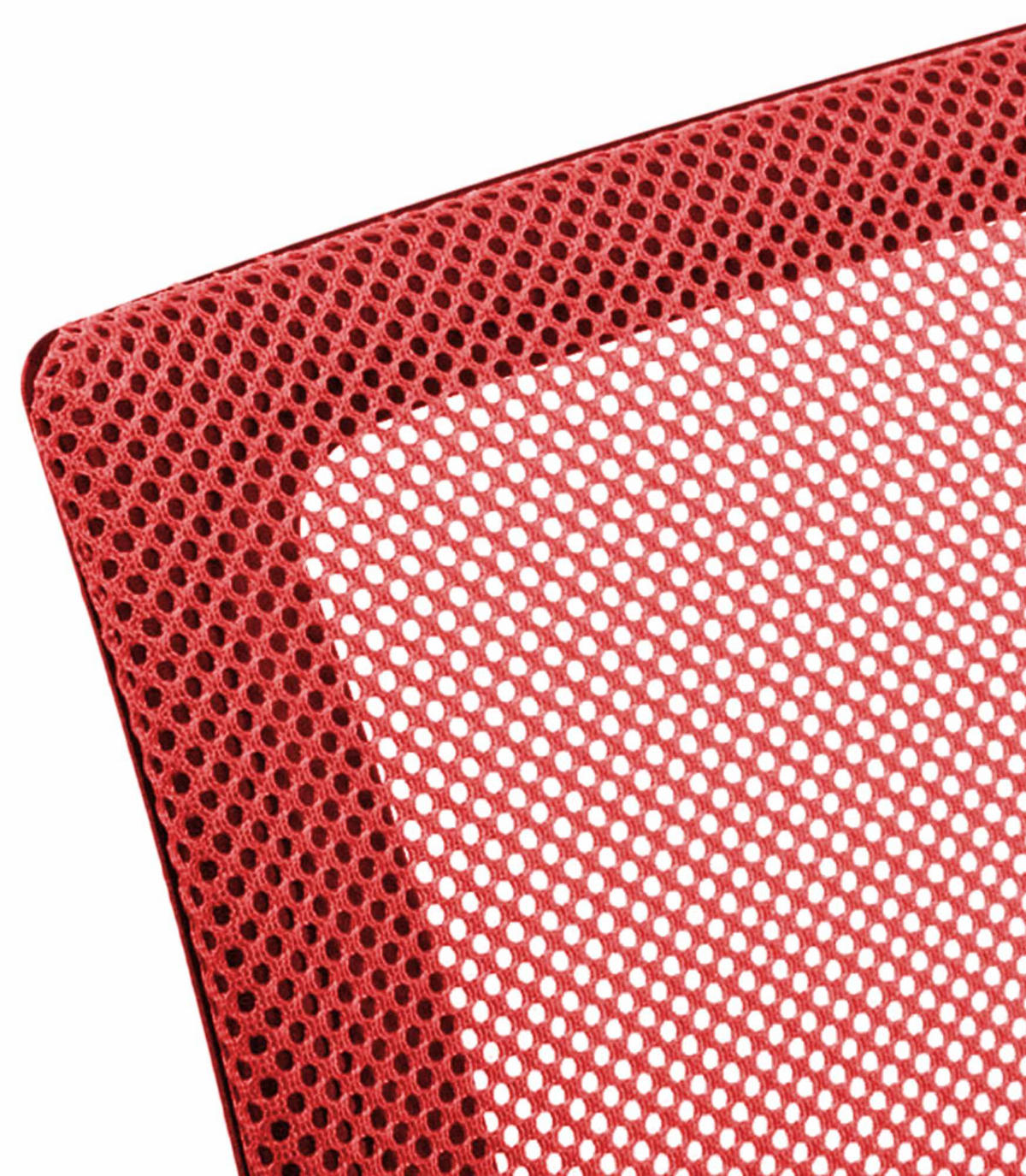 DREHSTUHL Lederlook Rot - Rot/Schwarz, Kunststoff/Textil (59/88/52cm) - CLP