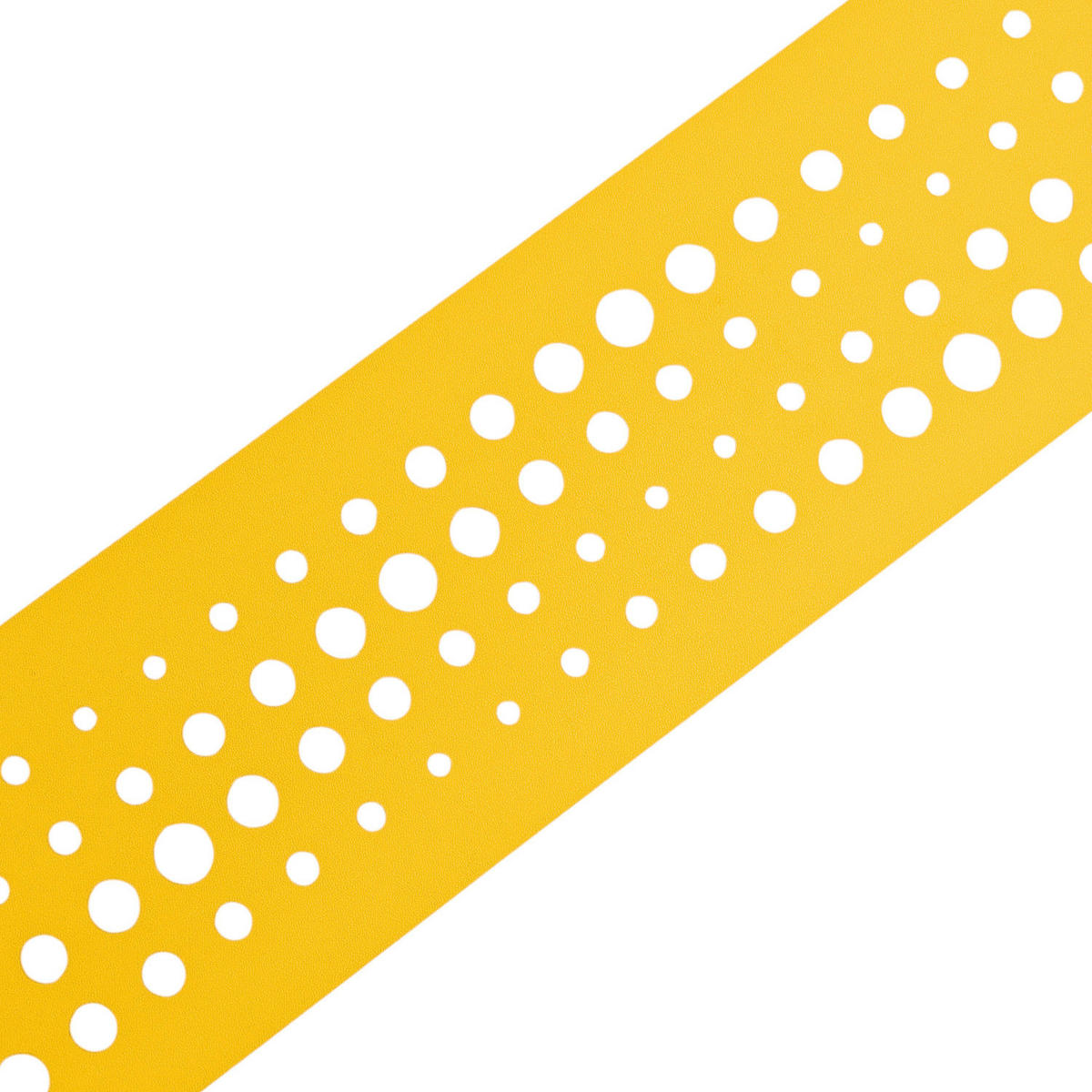 SICHTSCHUTZSTREIFEN zaun|zu PREMIUM dekor Pulse Sichtschutz Gelb 2,55m - Gelb, Kunststoff (255/19cm) - ZAUN|ZU