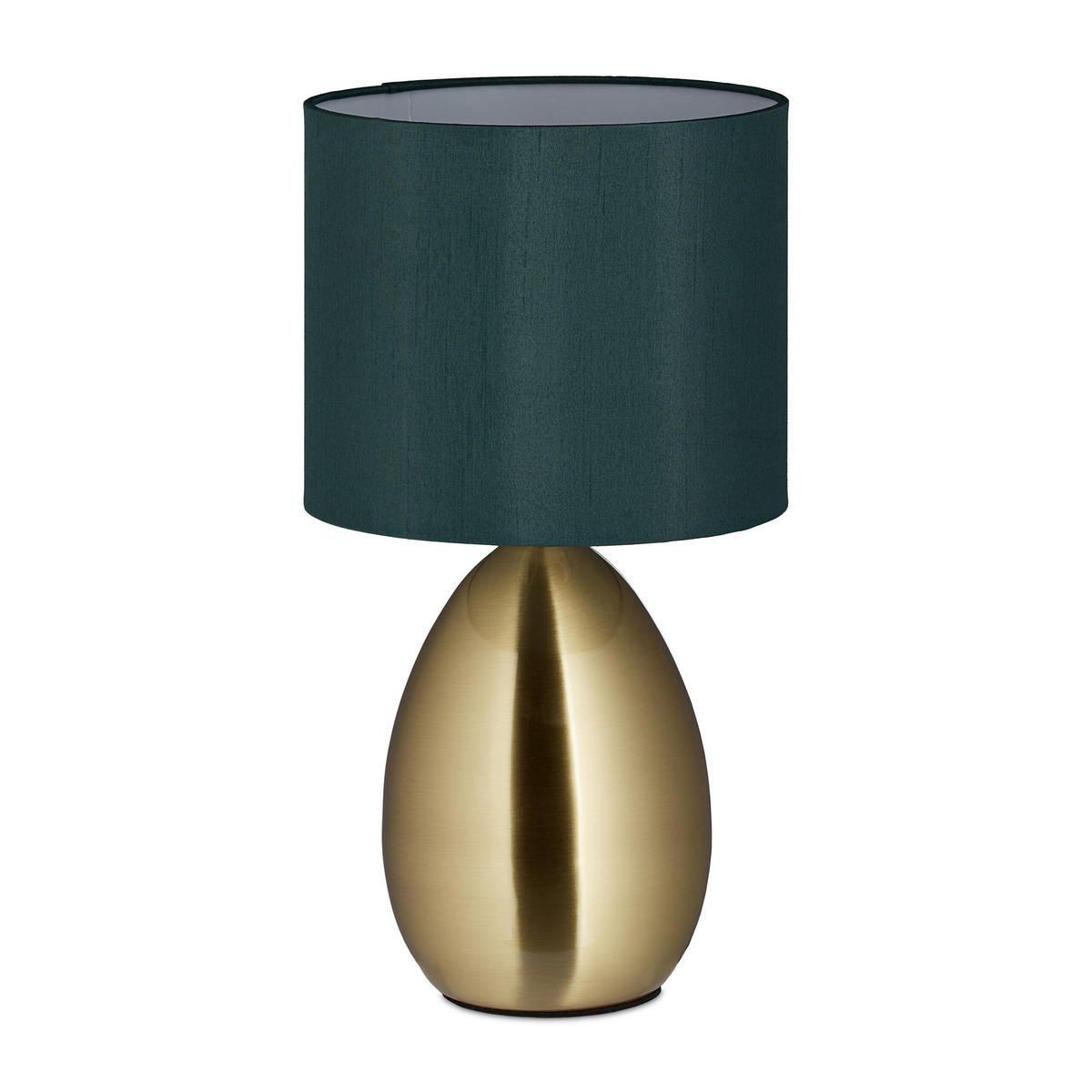 TISCHLAMPE - Multicolor, Kunststoff/Textil (18/18/33.5cm) - Relaxdays